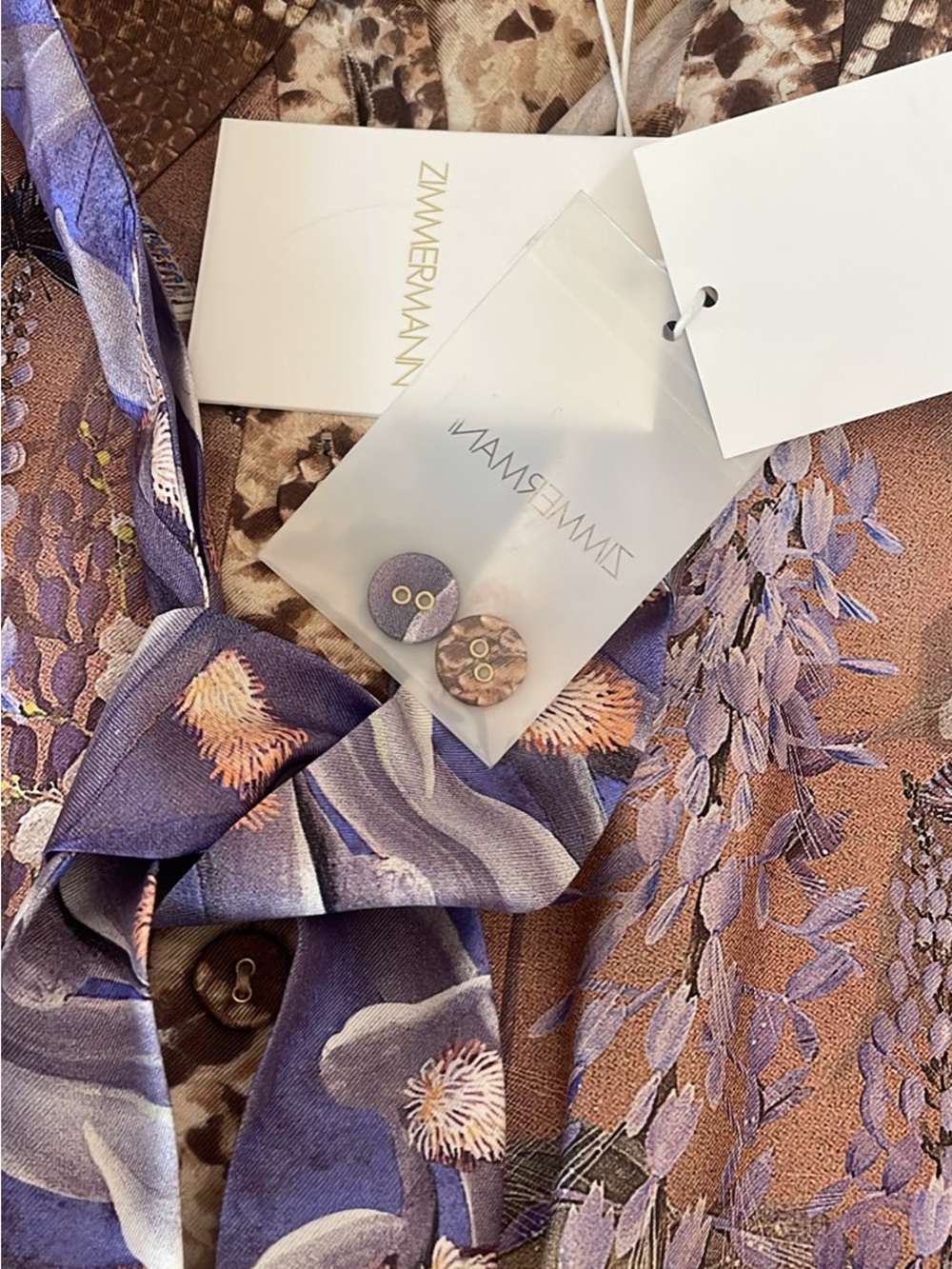 Zimmermann mini Dress silk